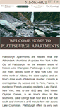 Mobile Screenshot of plattsburghapts.com